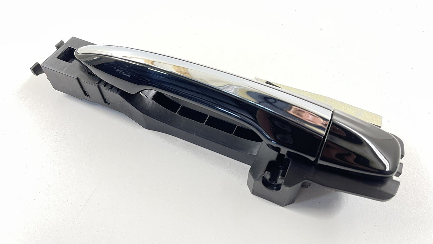 14-22 INFINITI Q50 DRIVER LEFT REAR EXTERIOR DOOR GRAB HANDLE BLACK OEM