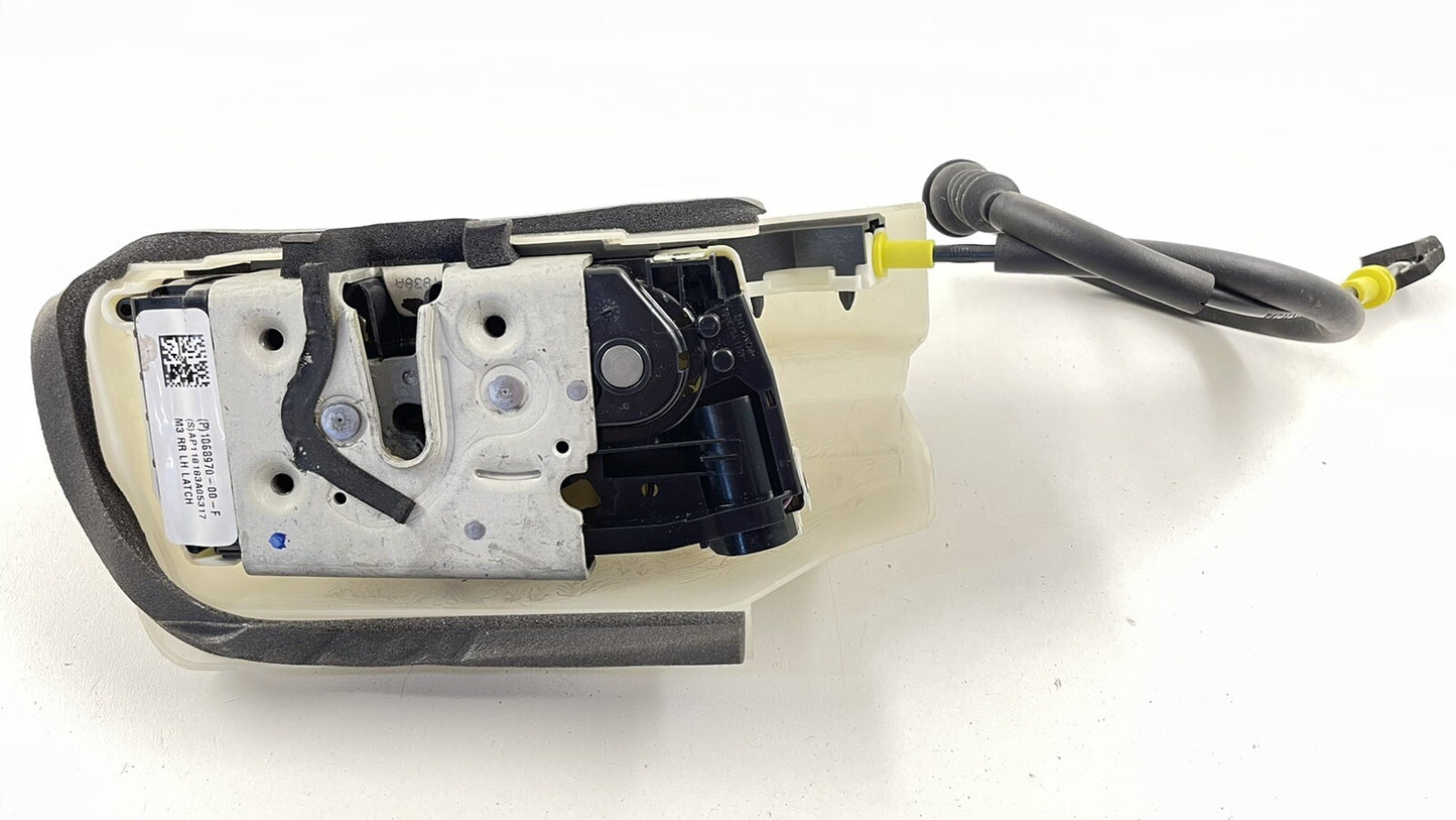 17-22 TESLA MODEL 3 DRIVER LEFT REAR DOOR LOCK LATCH ACTUATOR 1068970-00-F OEM