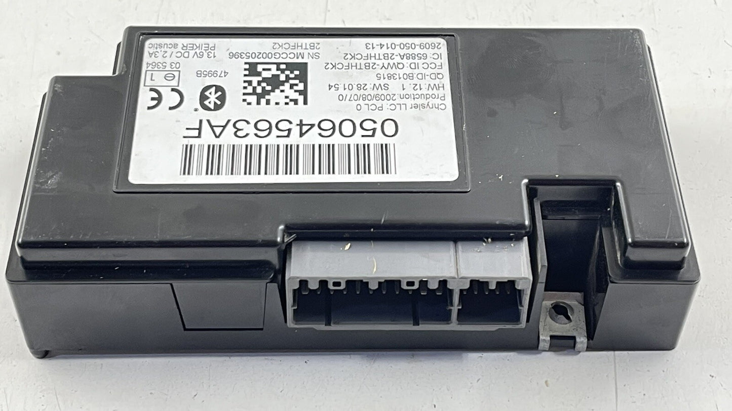 07-10 DODGE RAM TELEMATICS COMMUNICATION BLUETOOTH MODULE 05064563AF OEM