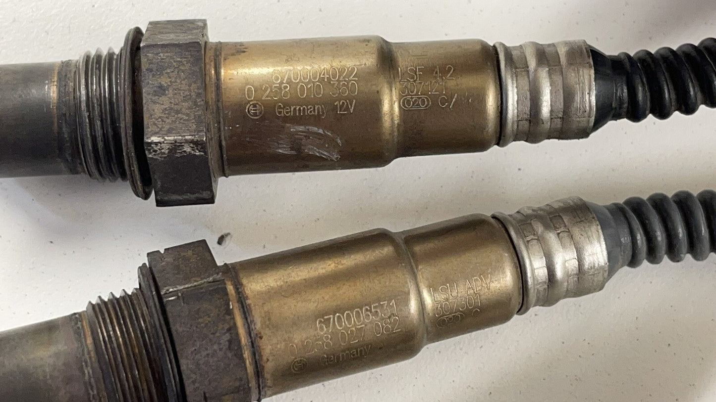 14-24 Maserati Quattroporte Exhaust Oxygen O2 Sensor Set OEM