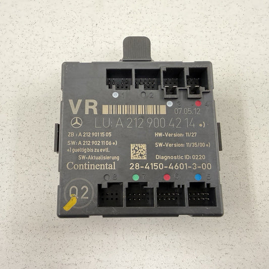 08-14 Mercedes W204 C250 Right Front Door Control Module 2129004214 OEM