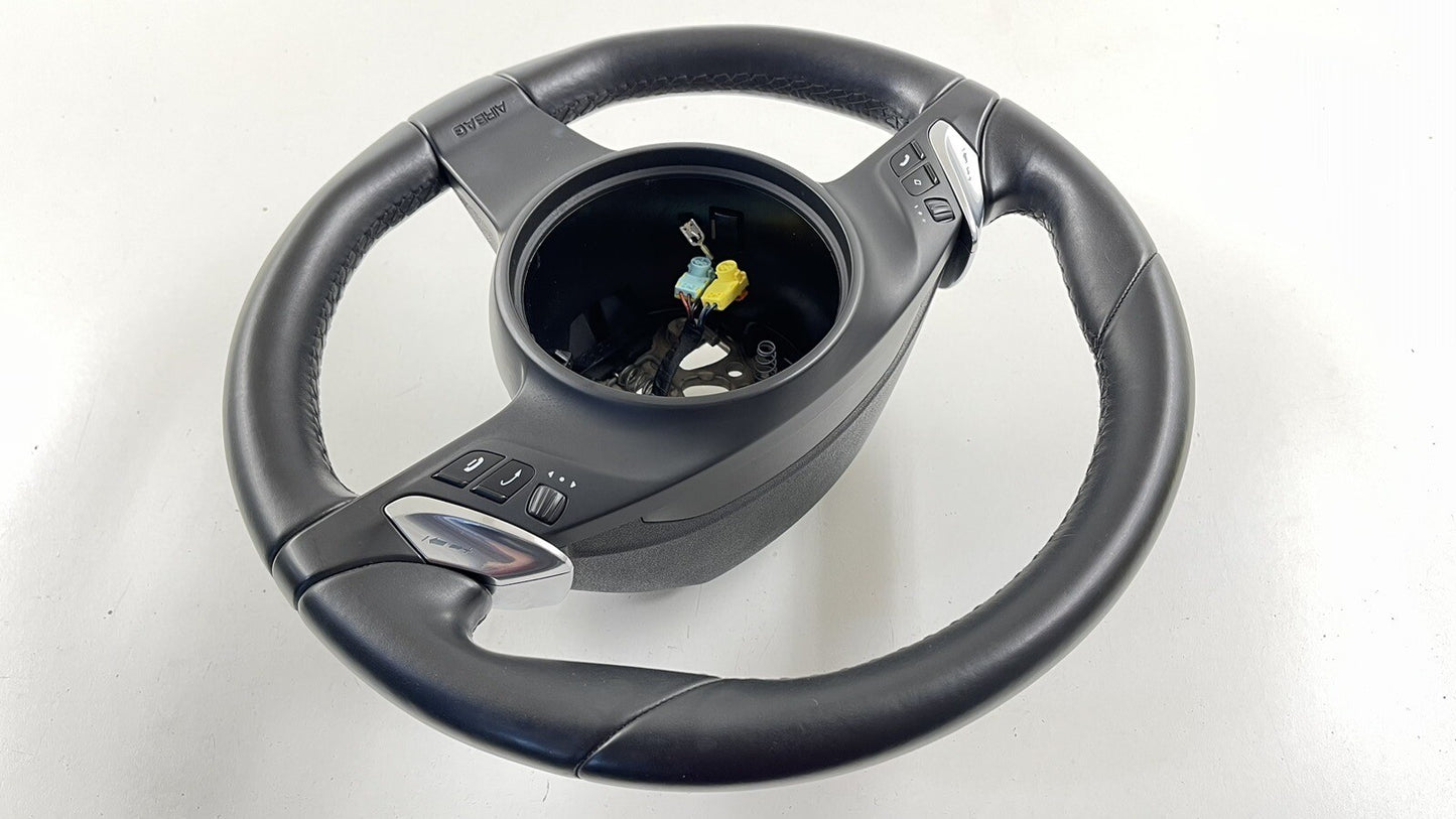 10-16 Porsche Panamera Driver Steering Wheel W/ Paddle Shifters 7PP419091AD OEM