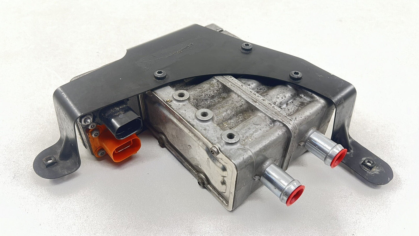14-16 PORSCHE PANAMERA S E-HYBRID DRIVE MOTOR INVERTER COOLER HEAT EXCHANGER OEM