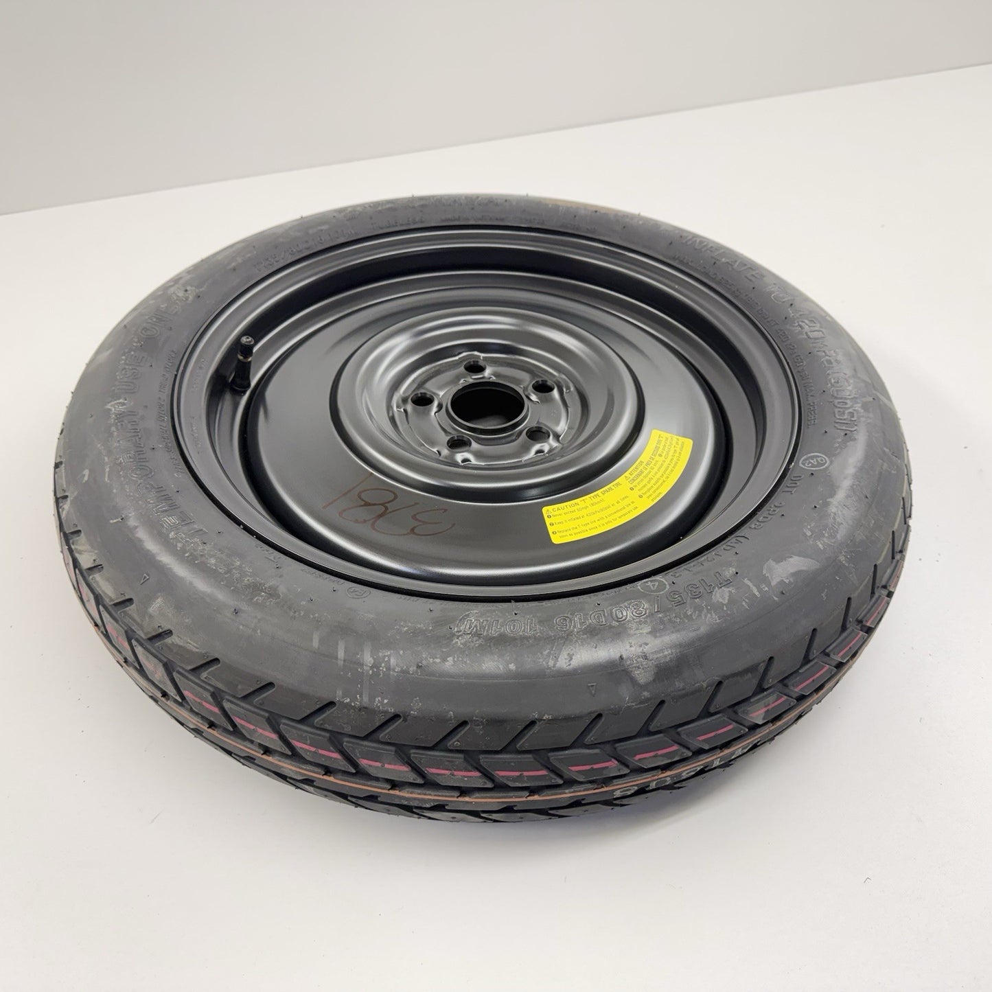 13-20 Subaru BRZ 86 FR-S Emergency Spare Tire Wheel Rim Donut T135/80/D16 OEM