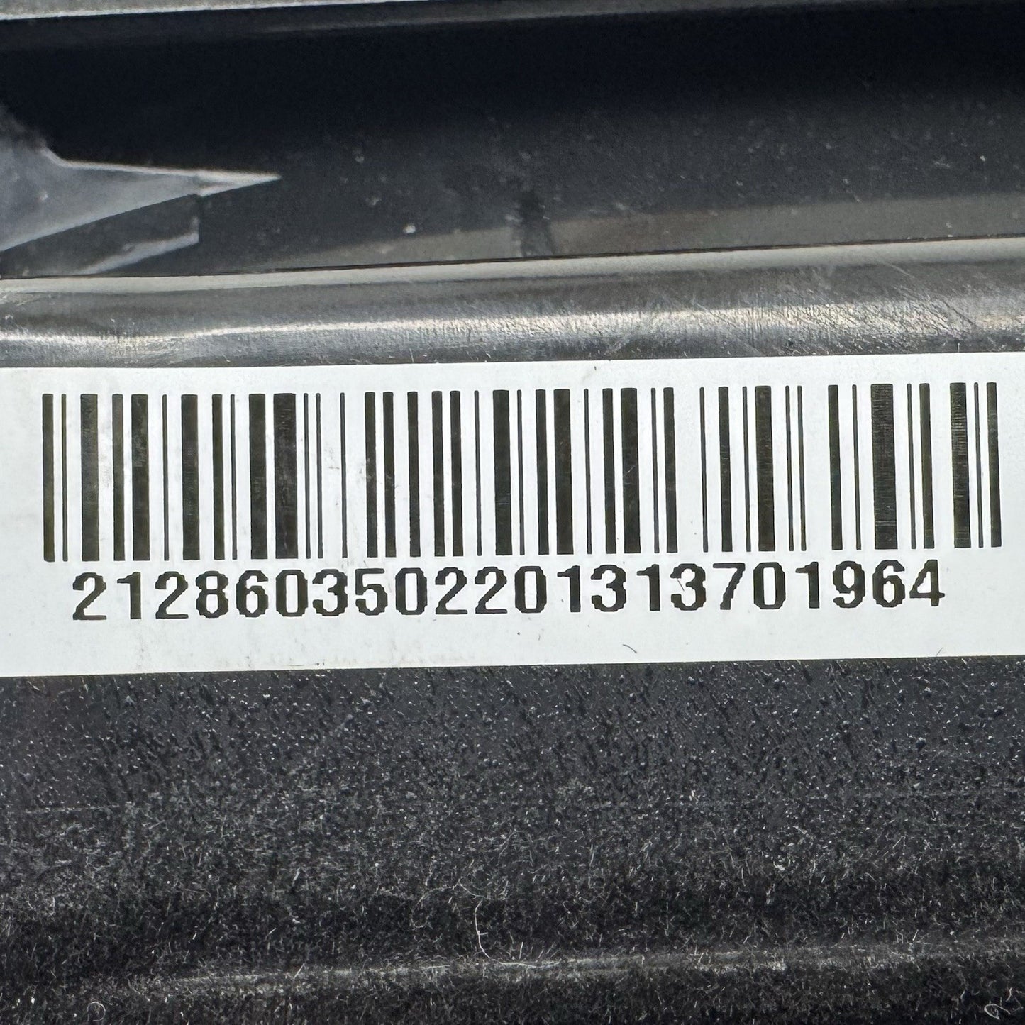 10-16 Mercedes W212 E350 Passenger Right Front Lower Seat Cushion Black OEM