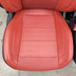 2015-2017 Ford Mustang GT Premium Front Seat Pair Leather Red Line OEM
