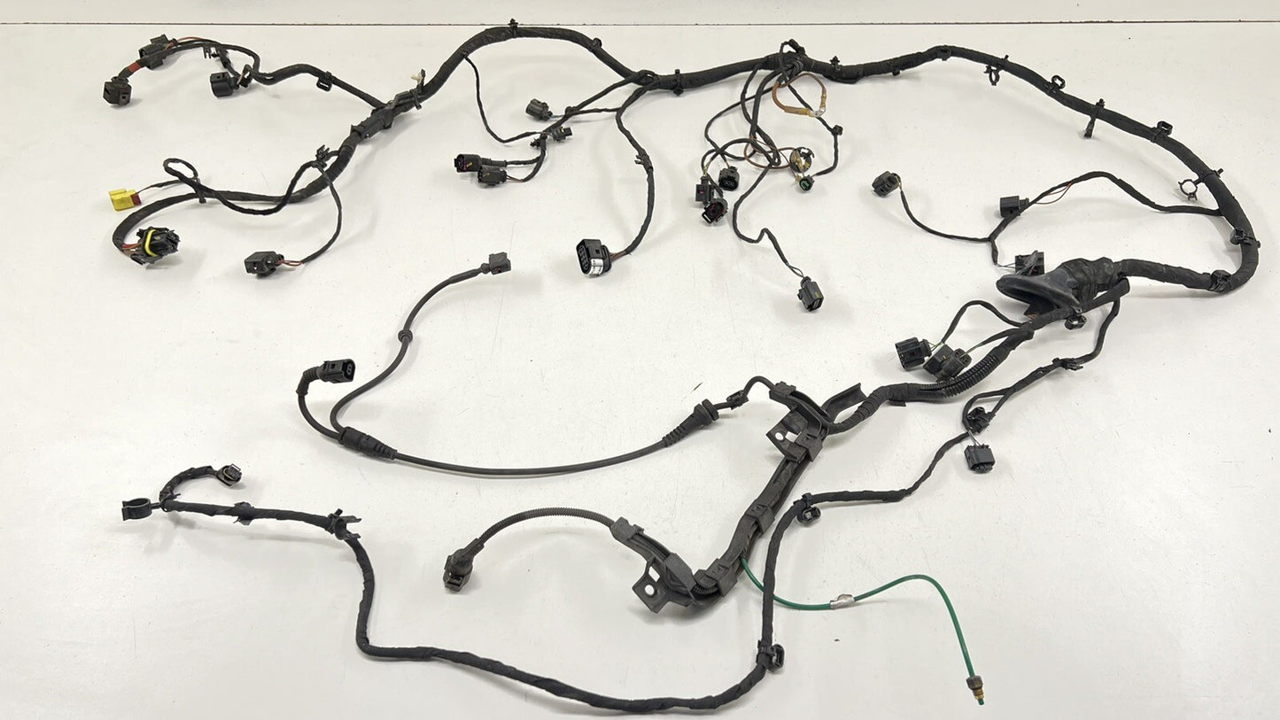 13-18 BENTLEY FLYING SPUR W12 RIGHT FRONT ENGINE BAY WIRING WIRE HARNESS OEM