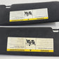 12-19 BMW M6 LEFT & RIGHT FRONT SUNVISOR SUN VISOR SHADE BLACK PAIR OEM