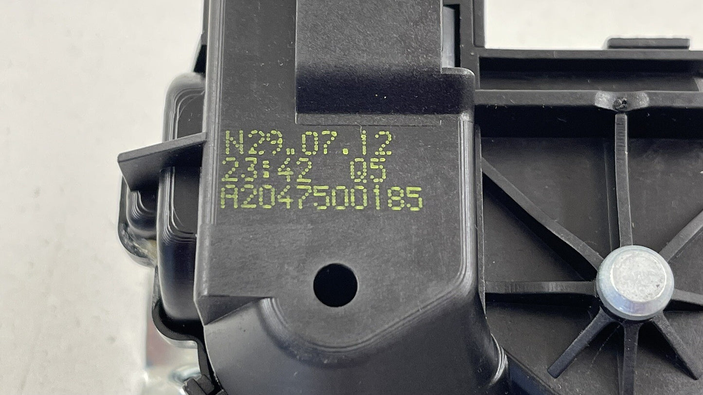 12-14 MERCEDES BENZ W204 C CLASS TRUNK LID LOCK LATCH ACTUATOR 2047500185 OEM