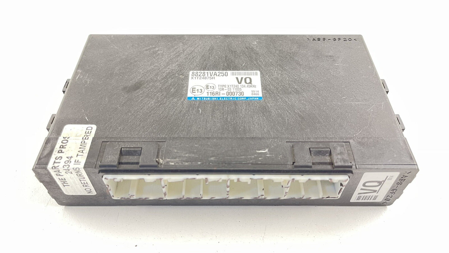 2016 SUBARU WRX OR STI MULTIFUNCTION INTEGRATED CONTROL MODULE 88281VA250 OEM