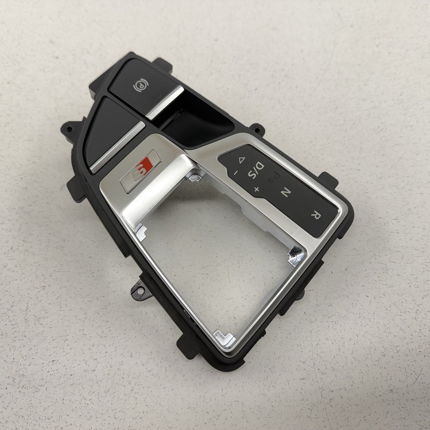 18-25 Audi S4 S5 Gear Shifter Indicator Surround Trim W/ Parking Switch OEM