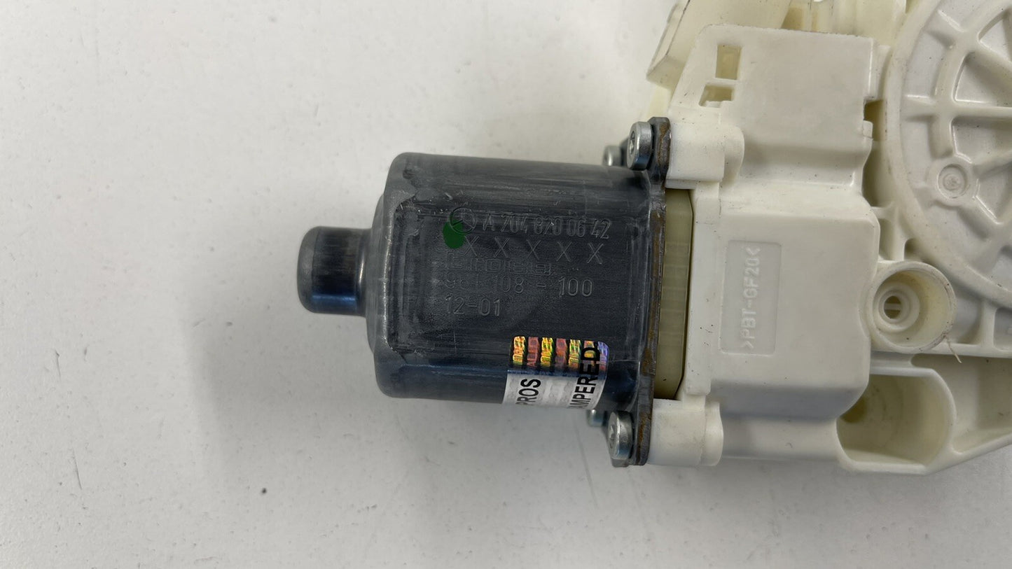 08-14 MERCEDES BENZ W204 C CLASS PASSENGER RIGHT REAR DOOR WINDOW MOTOR OEM