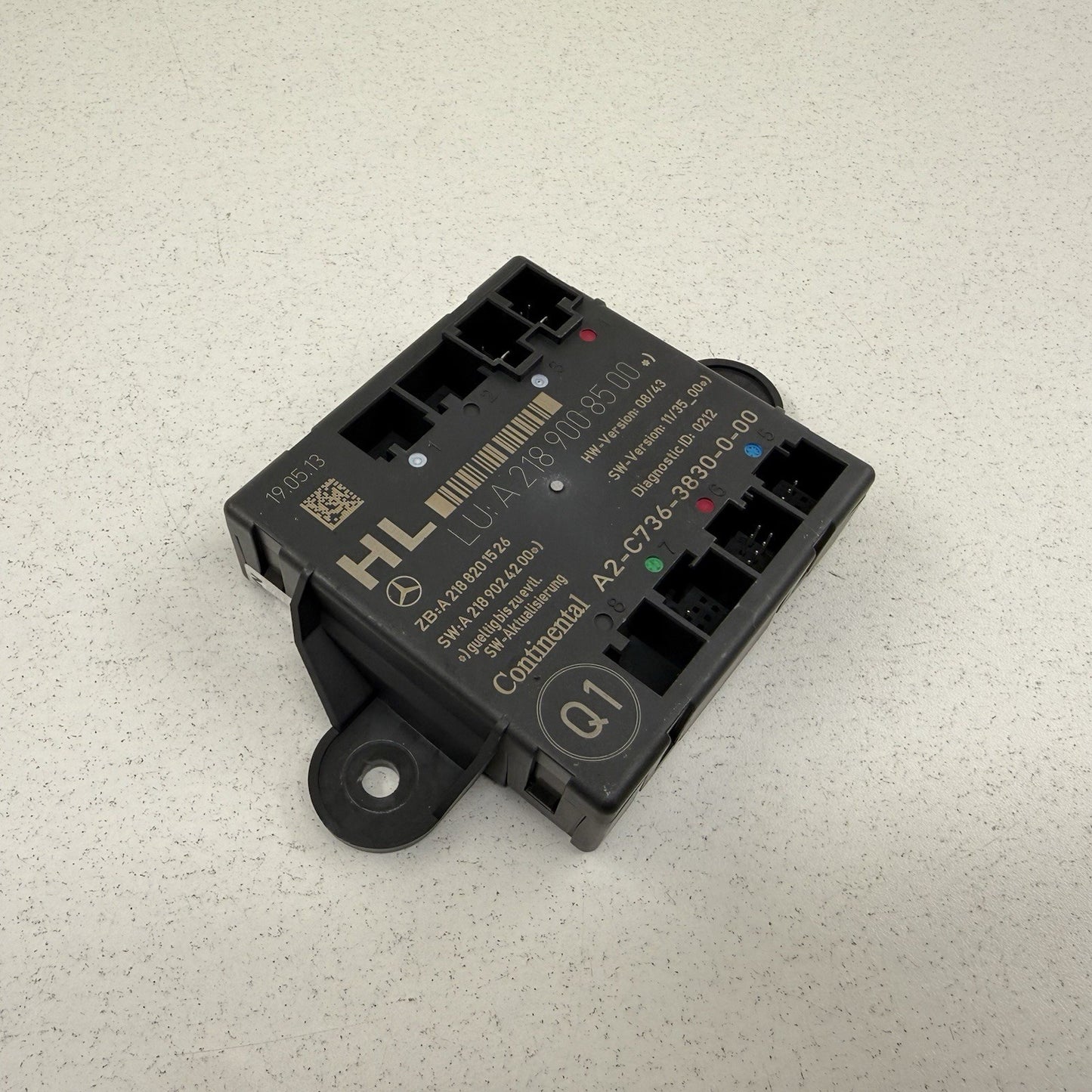10-16 Mercedes W212 E350 Driver Left Rear Door Control Module 2189008500 OEM