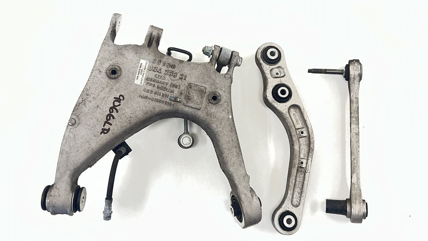 13-18 BENTLEY FLYING SPUR DRIVER LEFT REAR CONTROL ARM SET OEM