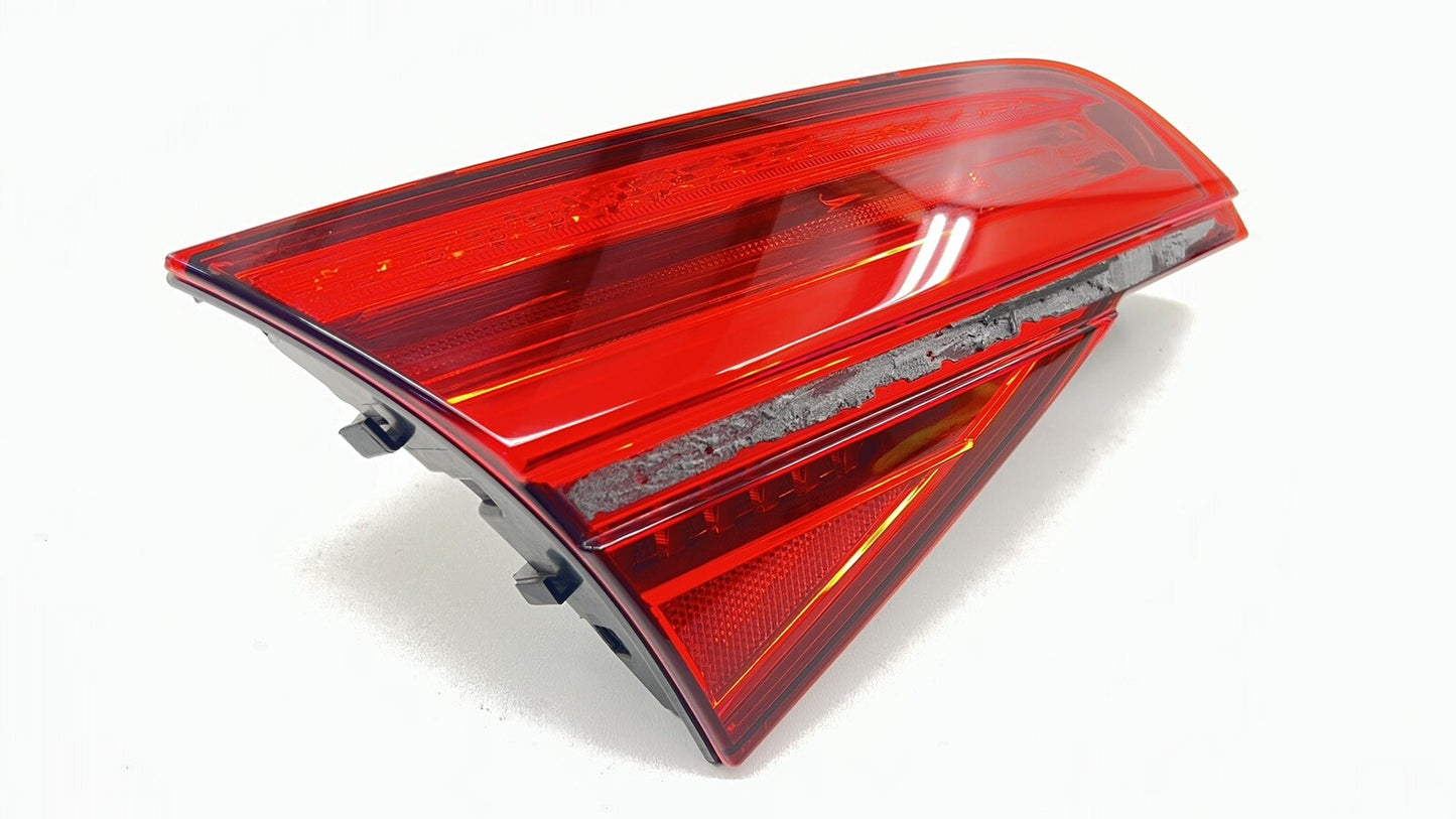 15-18 AUDI A8 S8 DRIVER LEFT REAR INNER TRUNK TAILLIGHT TAIL LIGHT LAMP OEM