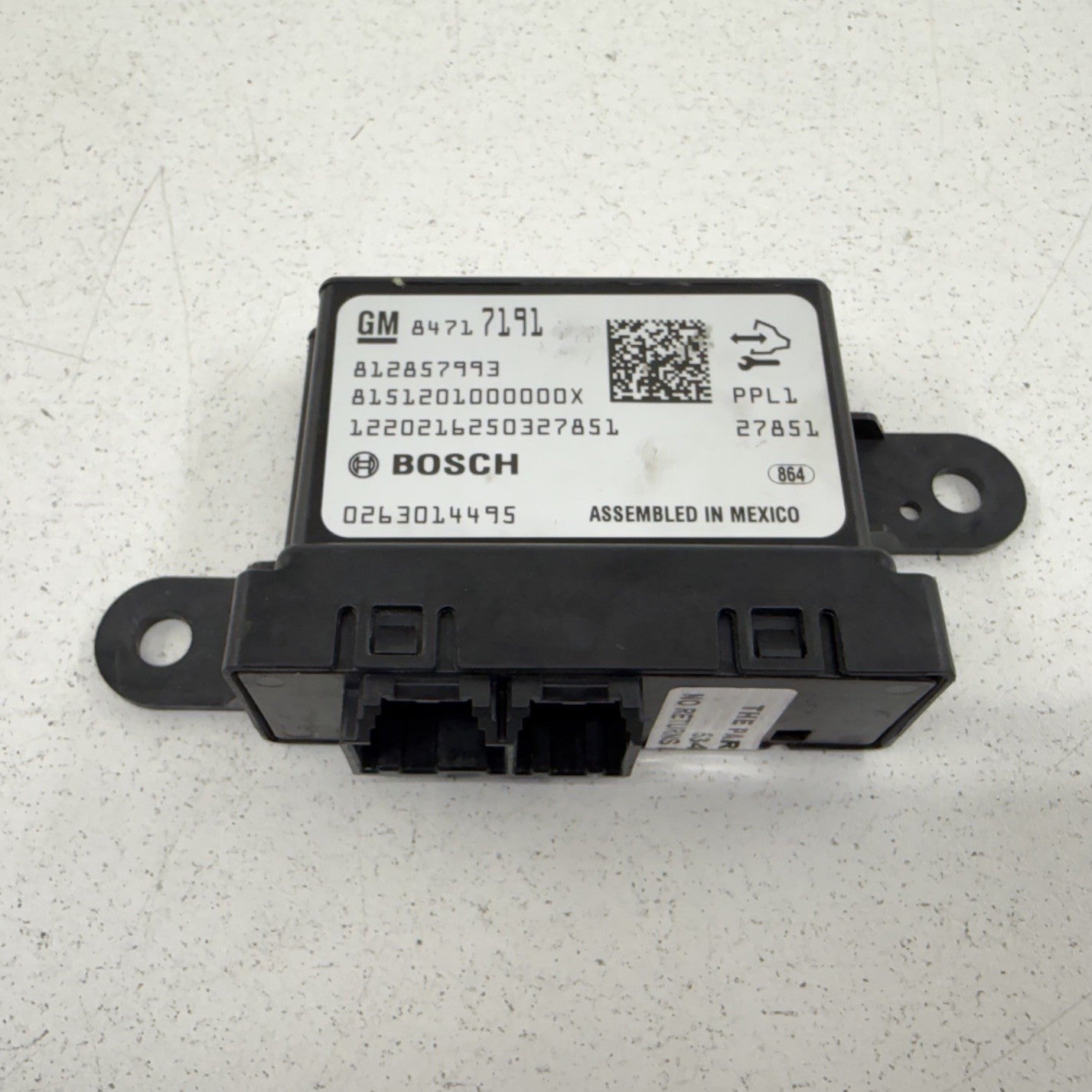 17-24 Chevrolet Camaro ZL1 Rear Parking Park Assist Control Module 84717191 OEM