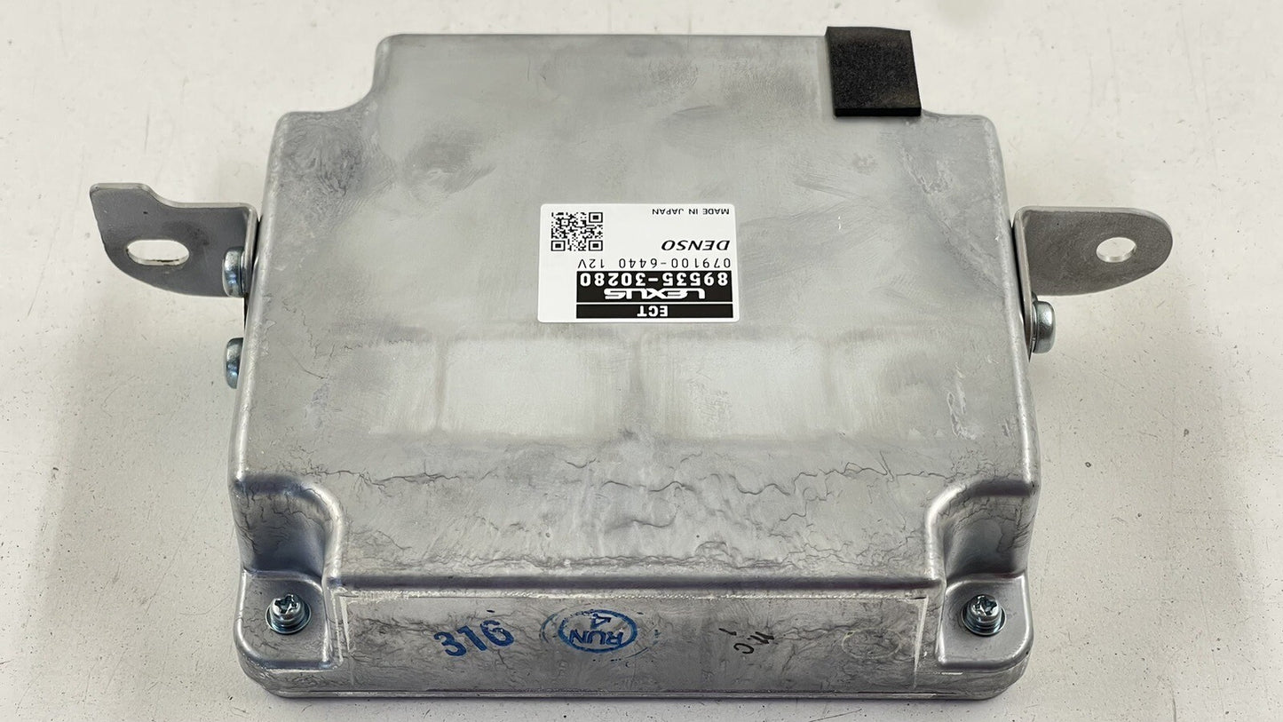 16-20 LEXUS GS F ECT TRANSMISSION CONTROL MODULE 89535-30280 OEM
