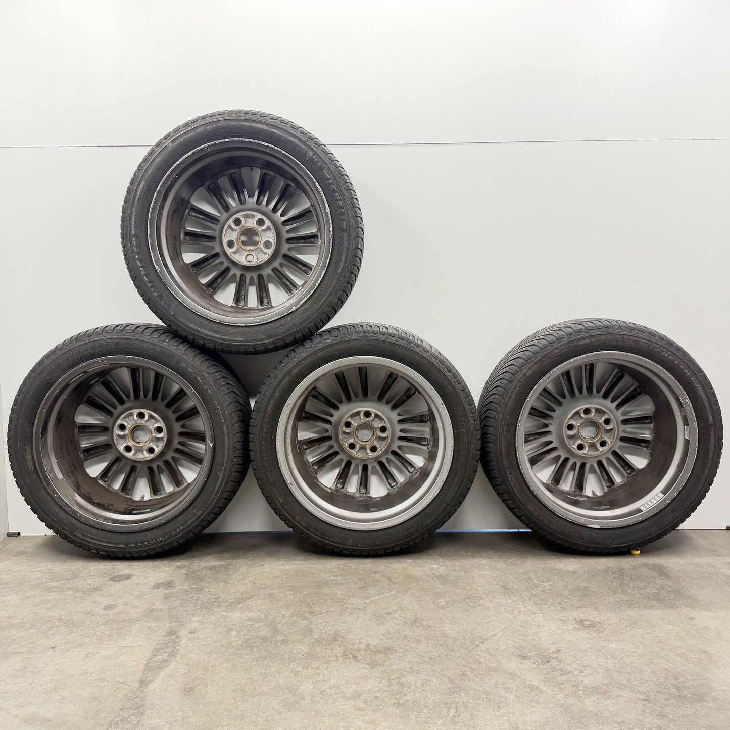 2013-2017 Lexus LS460 19" 19x8 Wheels Set Rims & Tires 7 Twin Spoke Factory OEM