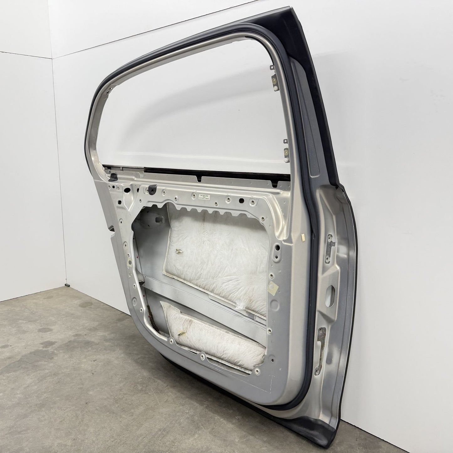 2014-2018 Bentley Flying Spur Driver Left Rear Door Shell Extreme Silver OEM