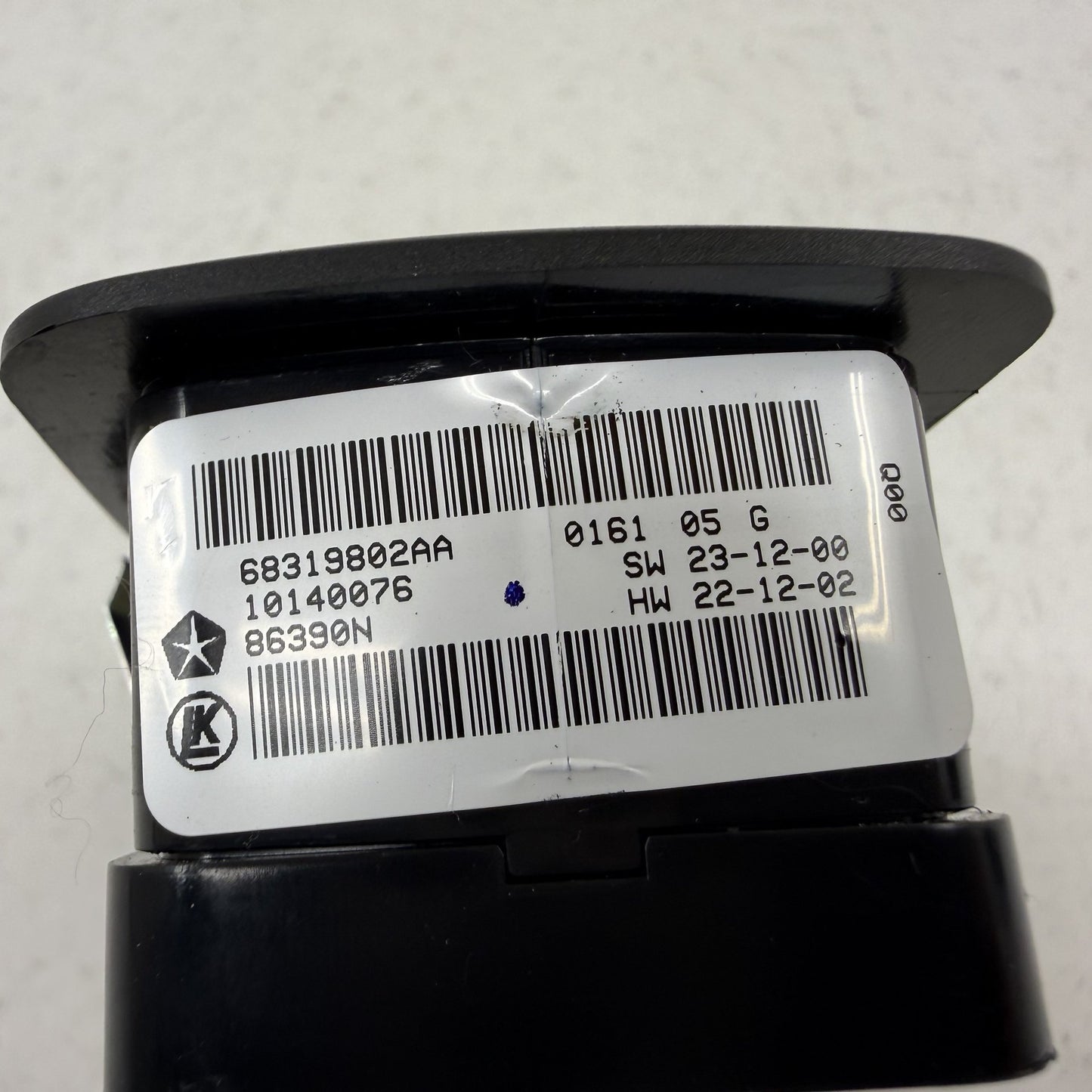 2016-2026 Dodge Durango Driver Left Front Master Window Switch 68319802AA OEM