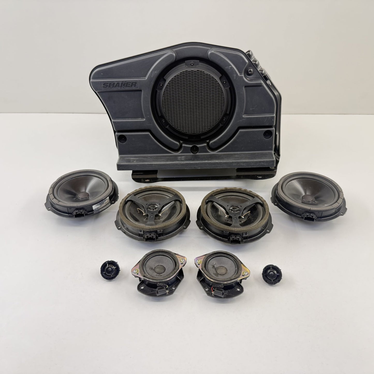 2015-2017 Ford Mustang GT Shaker Speaker Tweeter Subwoofer Set OEM