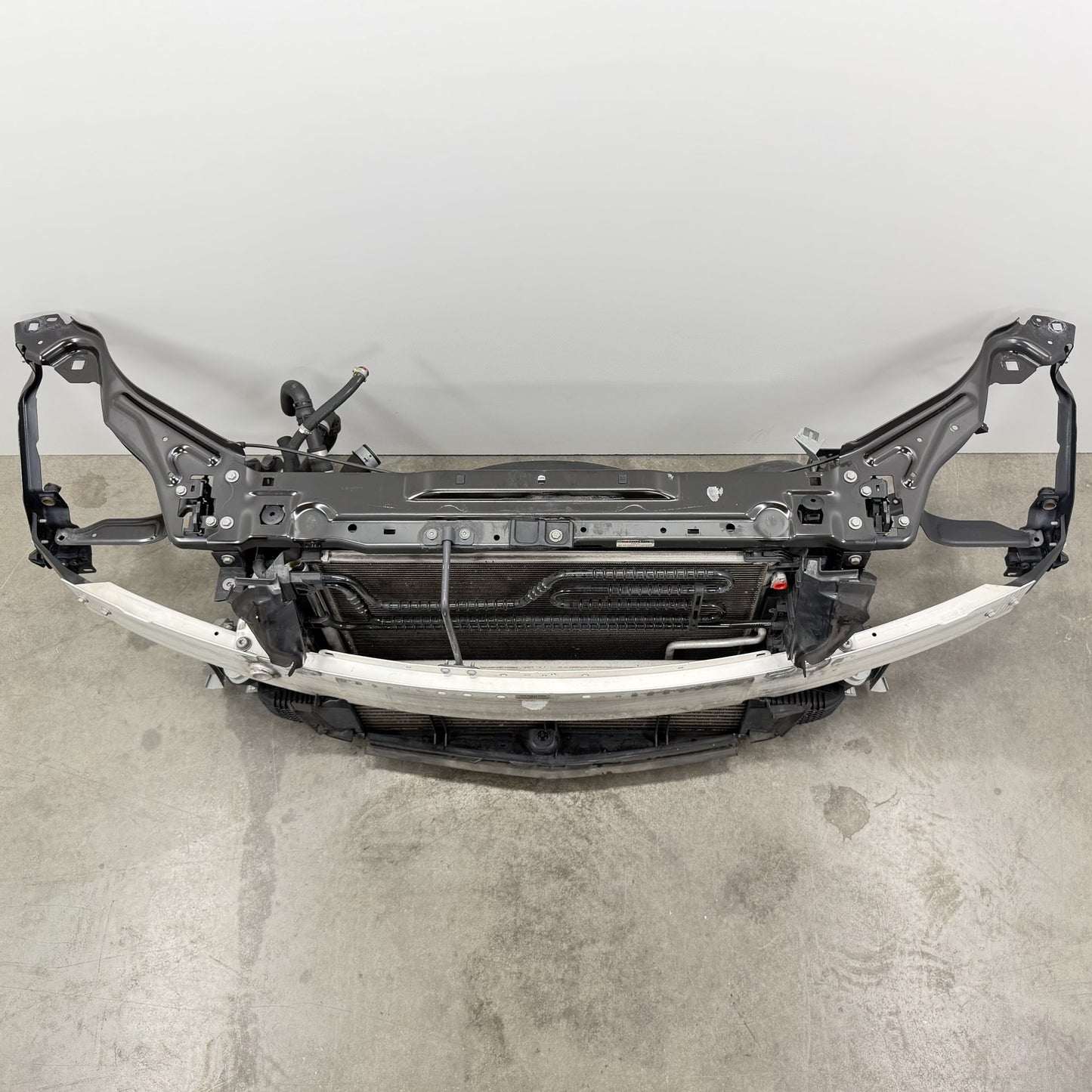 2012-2014 Mercedes C250 W204 Radiator Support Cooling Pack Rebar Assembly OEM