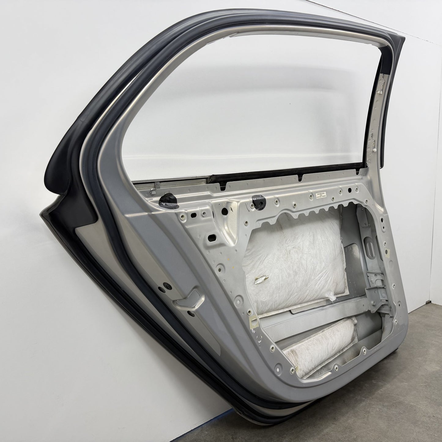 2014-2018 Bentley Flying Spur Driver Left Rear Door Shell Extreme Silver OEM