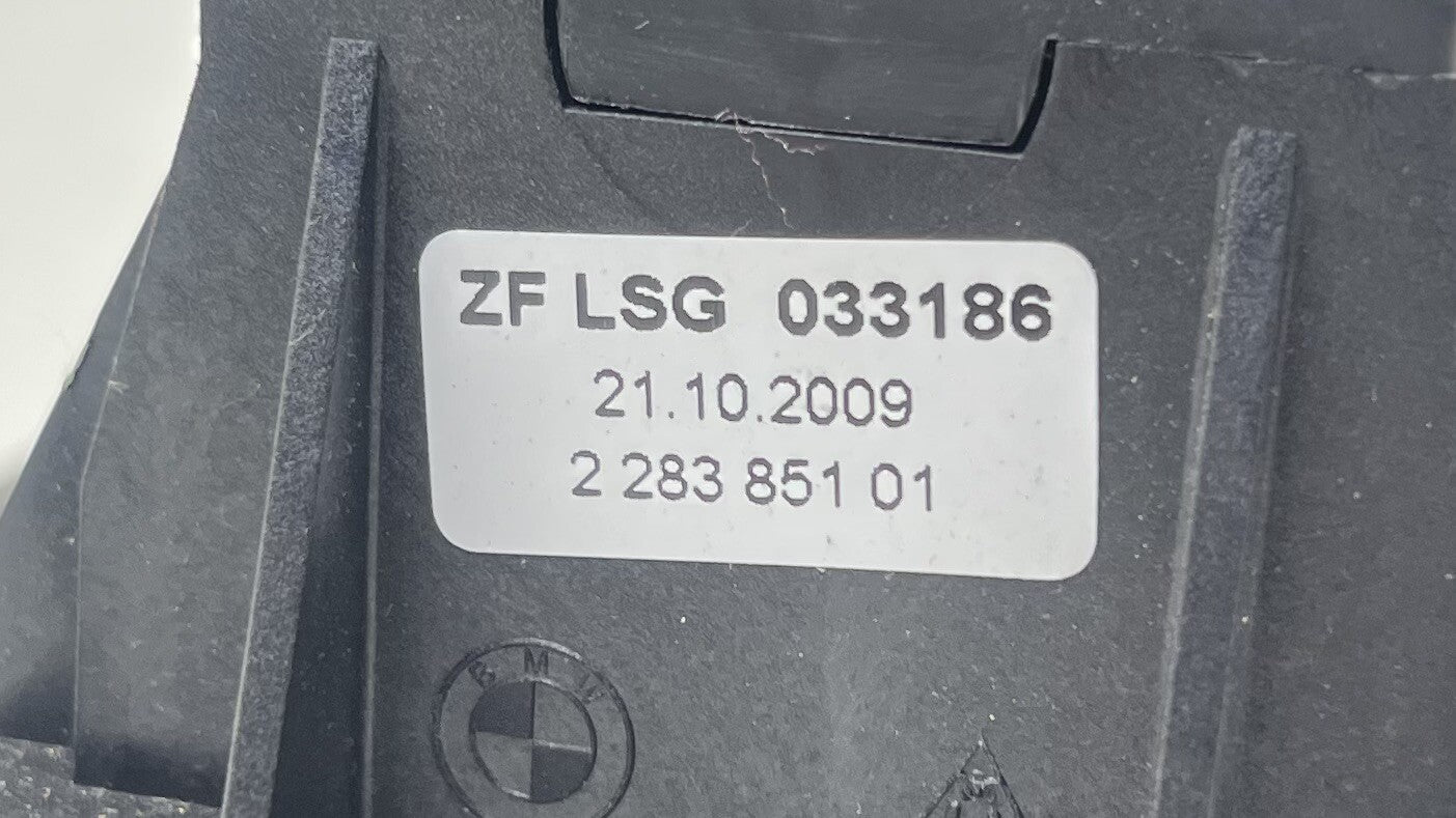 06-10 BMW M6 E63 E64 AUTOMATIC GEAR SHIFT SELECT LEVER BOX ASSEMBLY 2283851 OEM