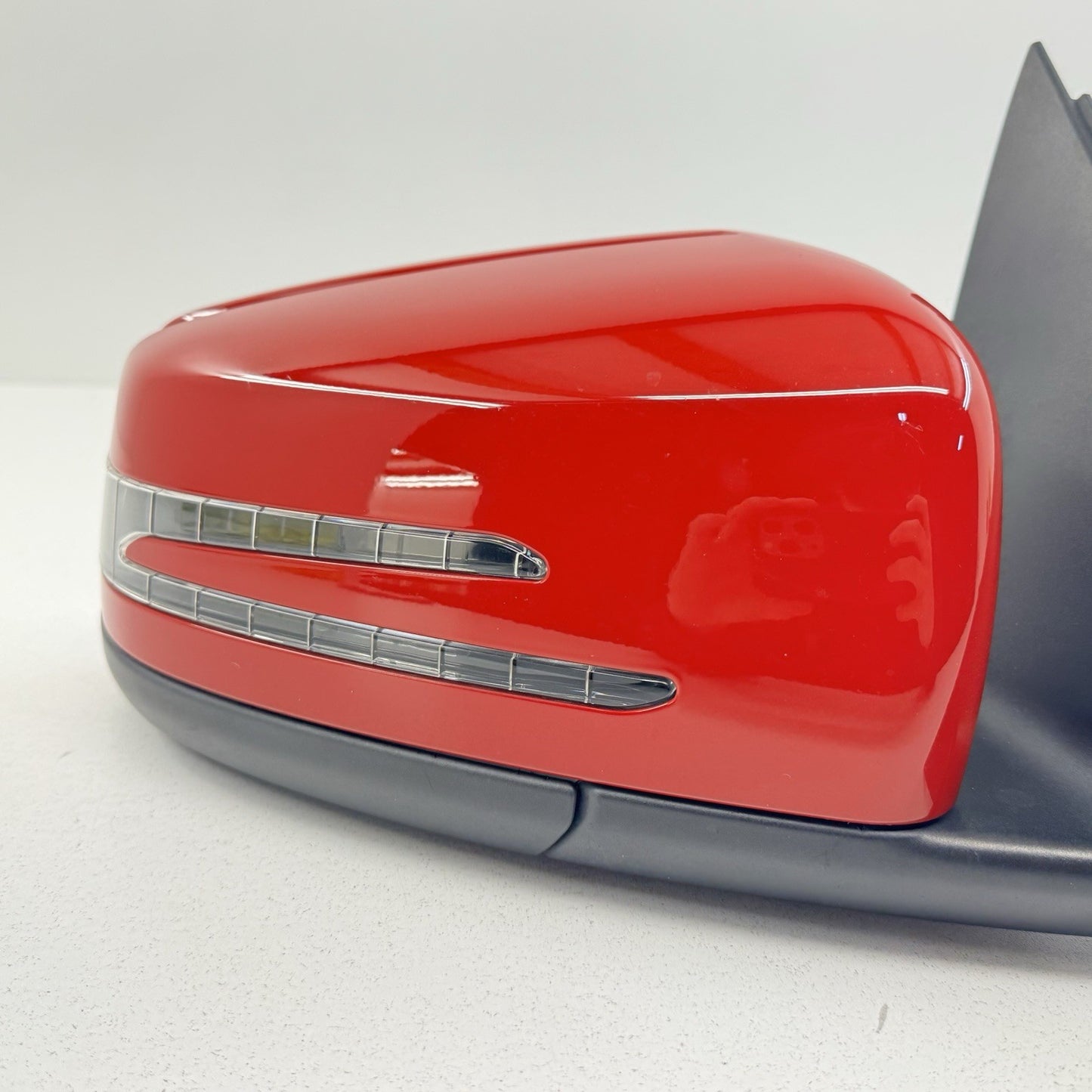 12-14 Mercedes W204 C250 Passenger Right Door Mirror Side View Mars Red OEM