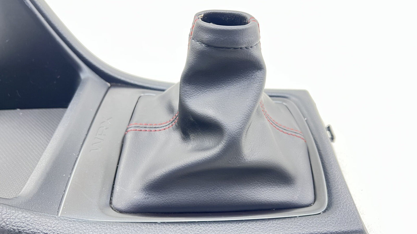 15-21 SUBARU WRX MANUAL CENTER CONSOLE SHIFT BOOT SURROUND BEZEL PANEL TRIM OEM