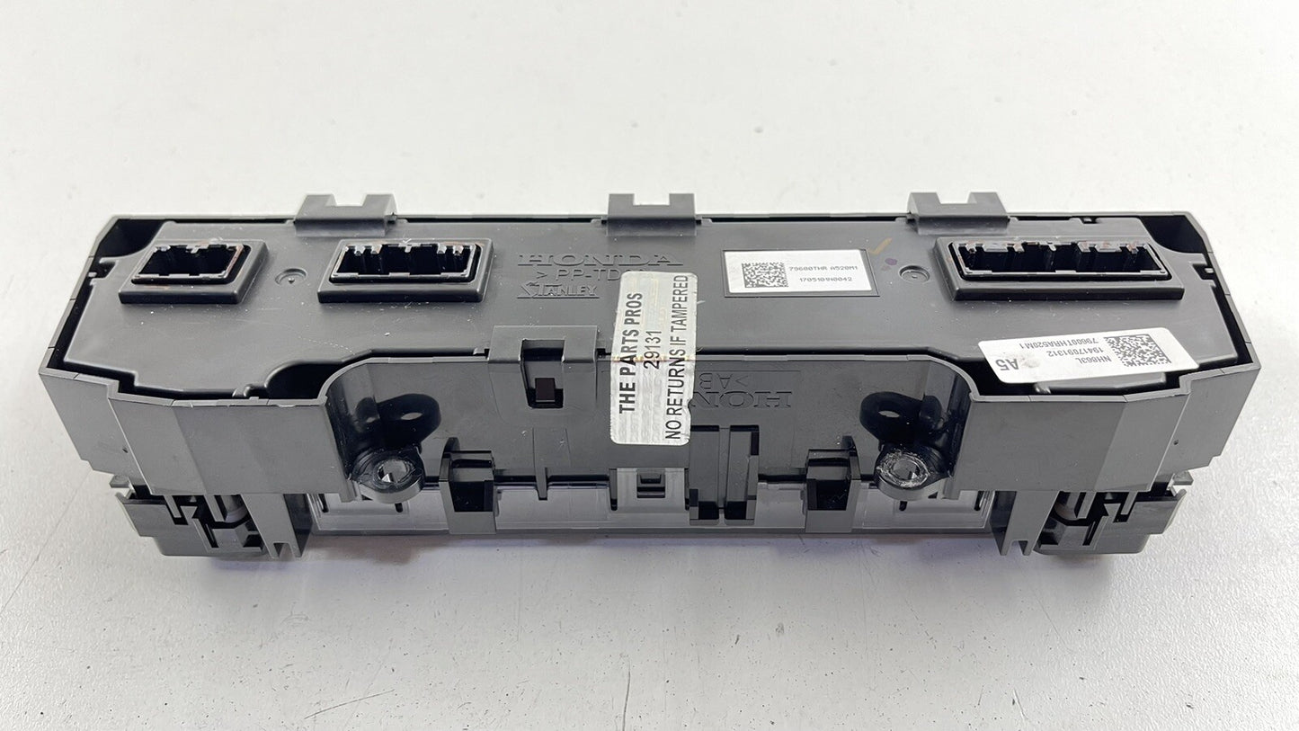 18-23 HONDA ODYSSEY HVAC AC TEMPERATURE CLIMATE CONTROL SWITCH 79600-THR-A52 OEM