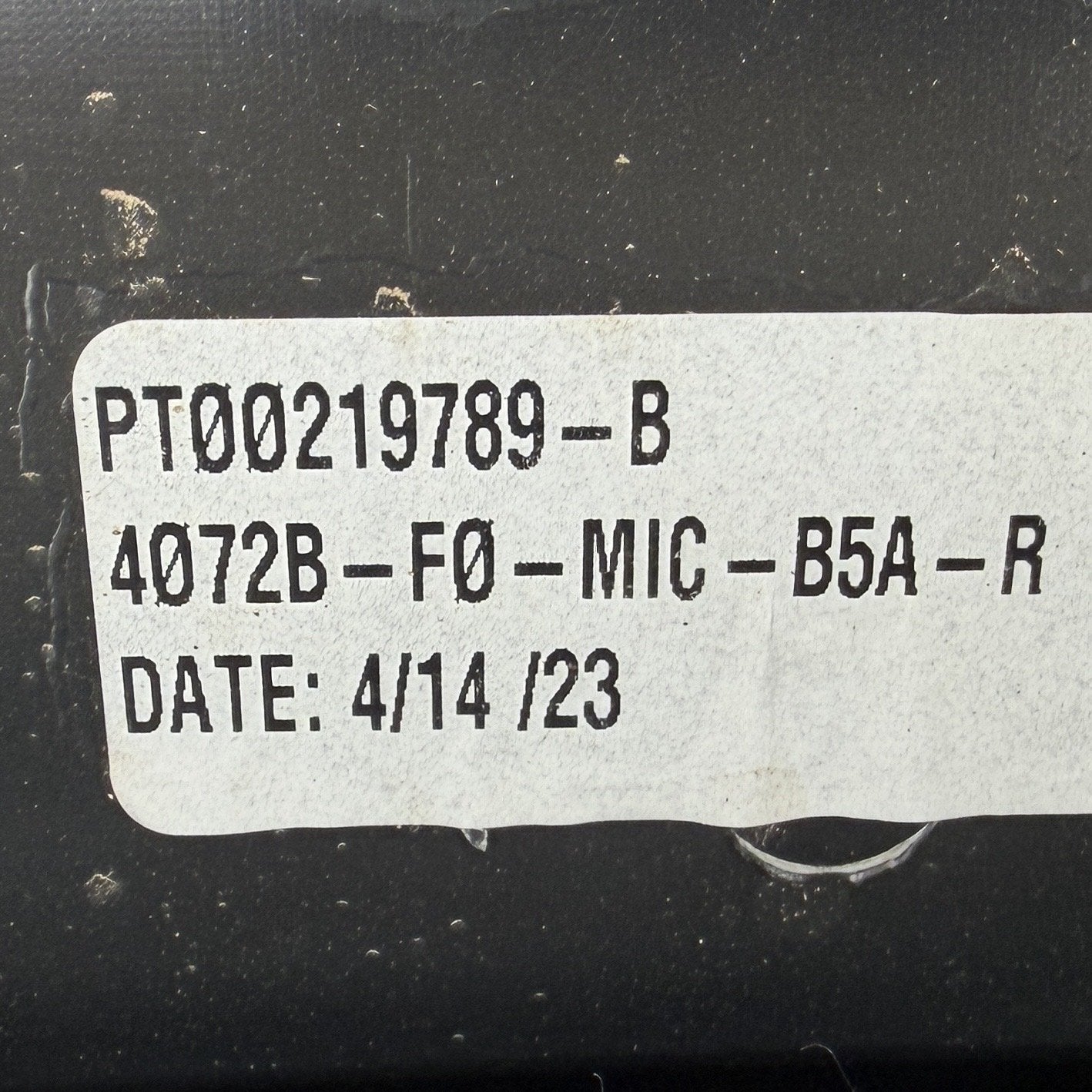 2022-2026 Rivian R1S Rear Upper Tailgate Liftgate Interior Trim Panel OEM