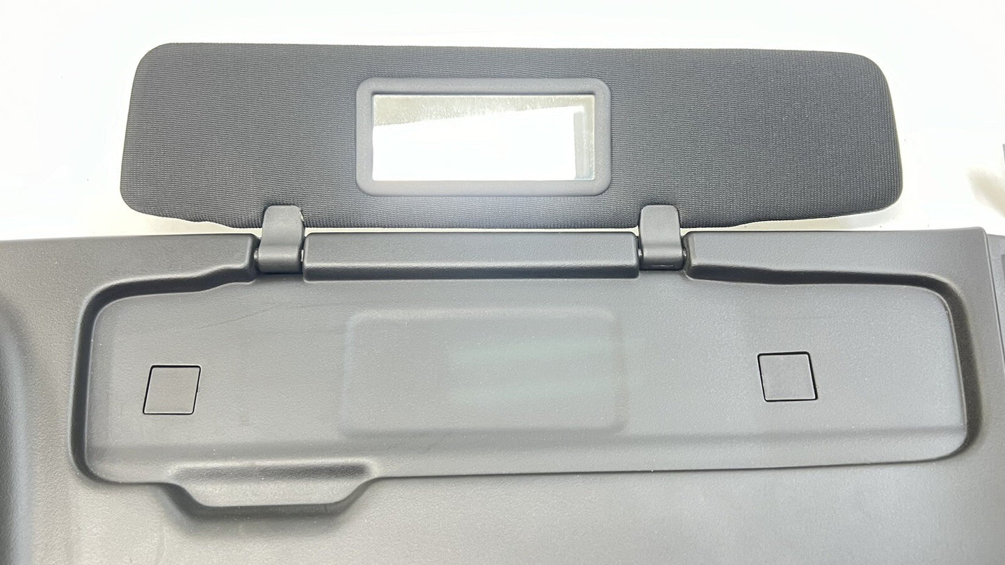 11-15 CHEVROLET CAMARO SS CONVERTIBLE OVERHEAD DOME LIGHT W/ SUN VISOR PAIR OEM