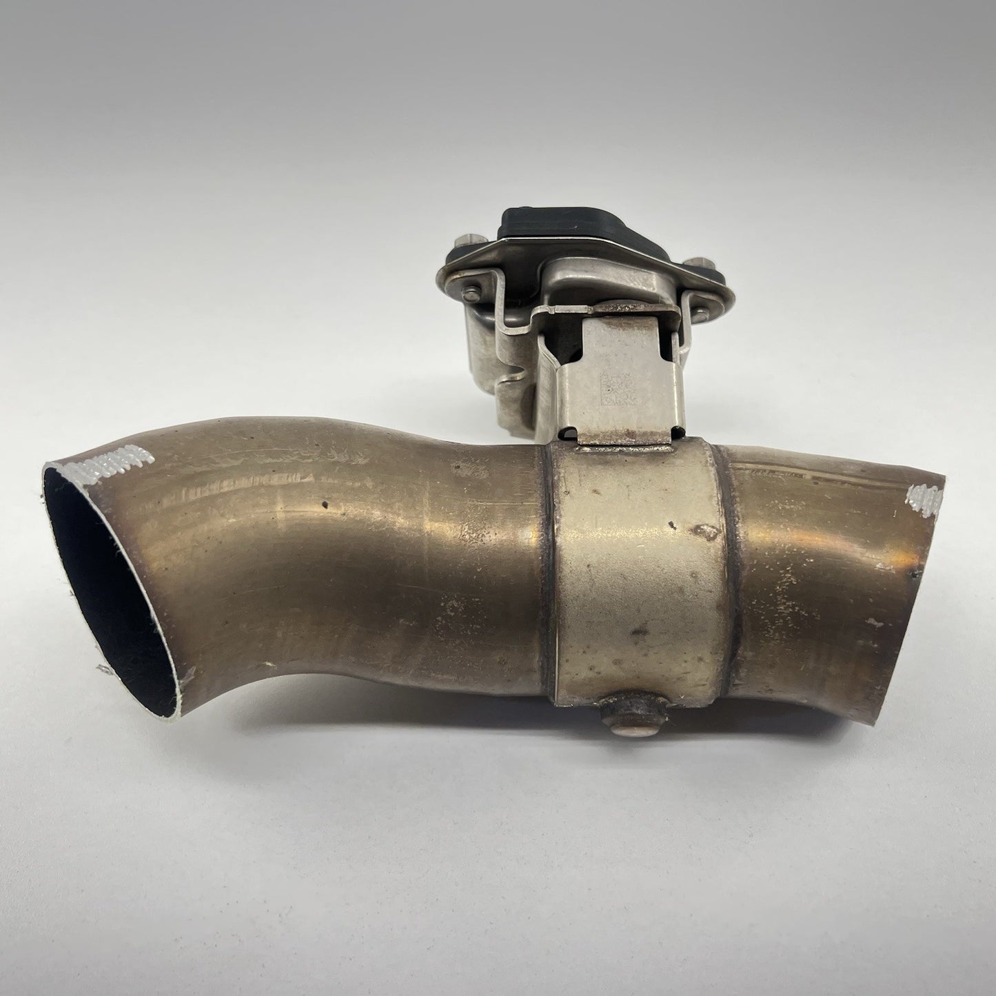 16-21 BMW M2 F87 Exhaust Muffler Cuts With Valve Actuator Pair OEM