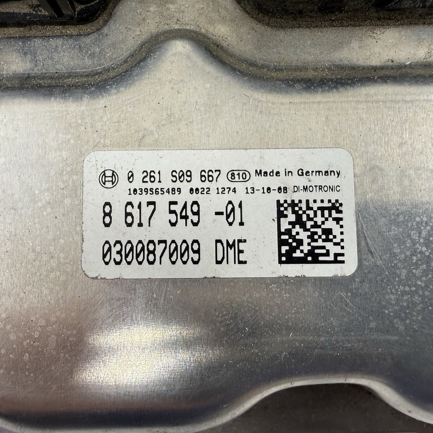 12-16 BMW M5 F10 S63 Engine DME ECU Engine Control Unit Key Set CAS4 Module OEM