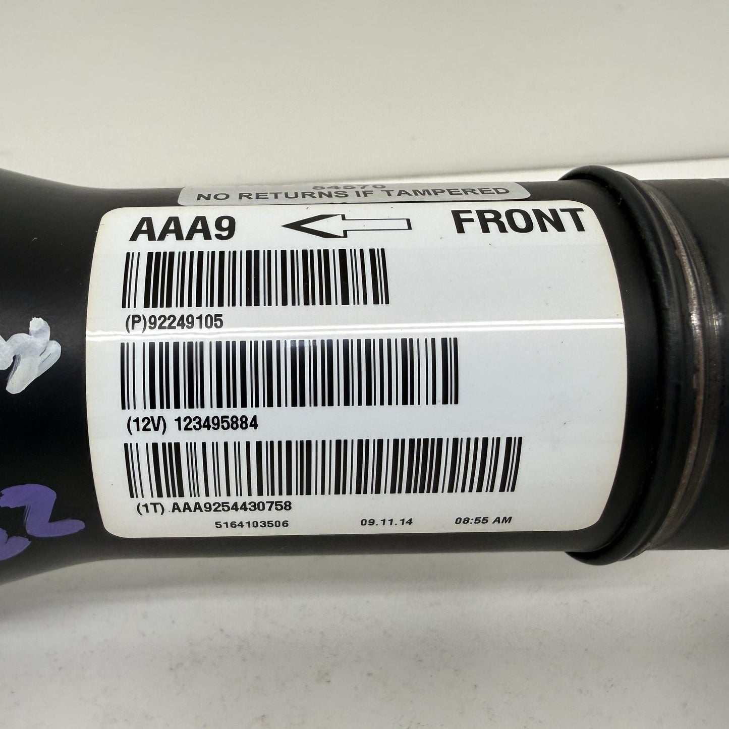 2013-2015 Chevrolet Camaro SS 1LE Manual Driveshaft Drive Shaft Propeller OEM