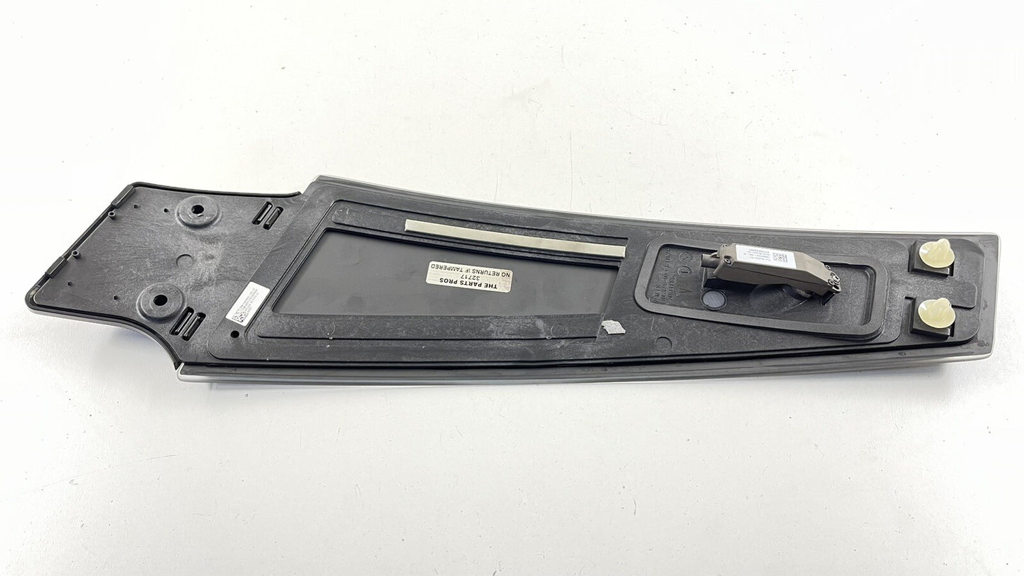 17-20 TESLA MODEL S DRIVER LEFT B PILLAR GLASS CAMERA TRIM 1092306-00-E OEM