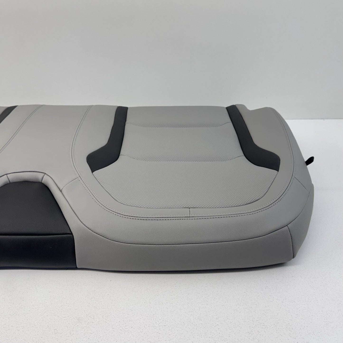 16-24 Chevrolet Camaro Coupe Rear Seat Set Upper Lower Cushion Gray Leather OEM