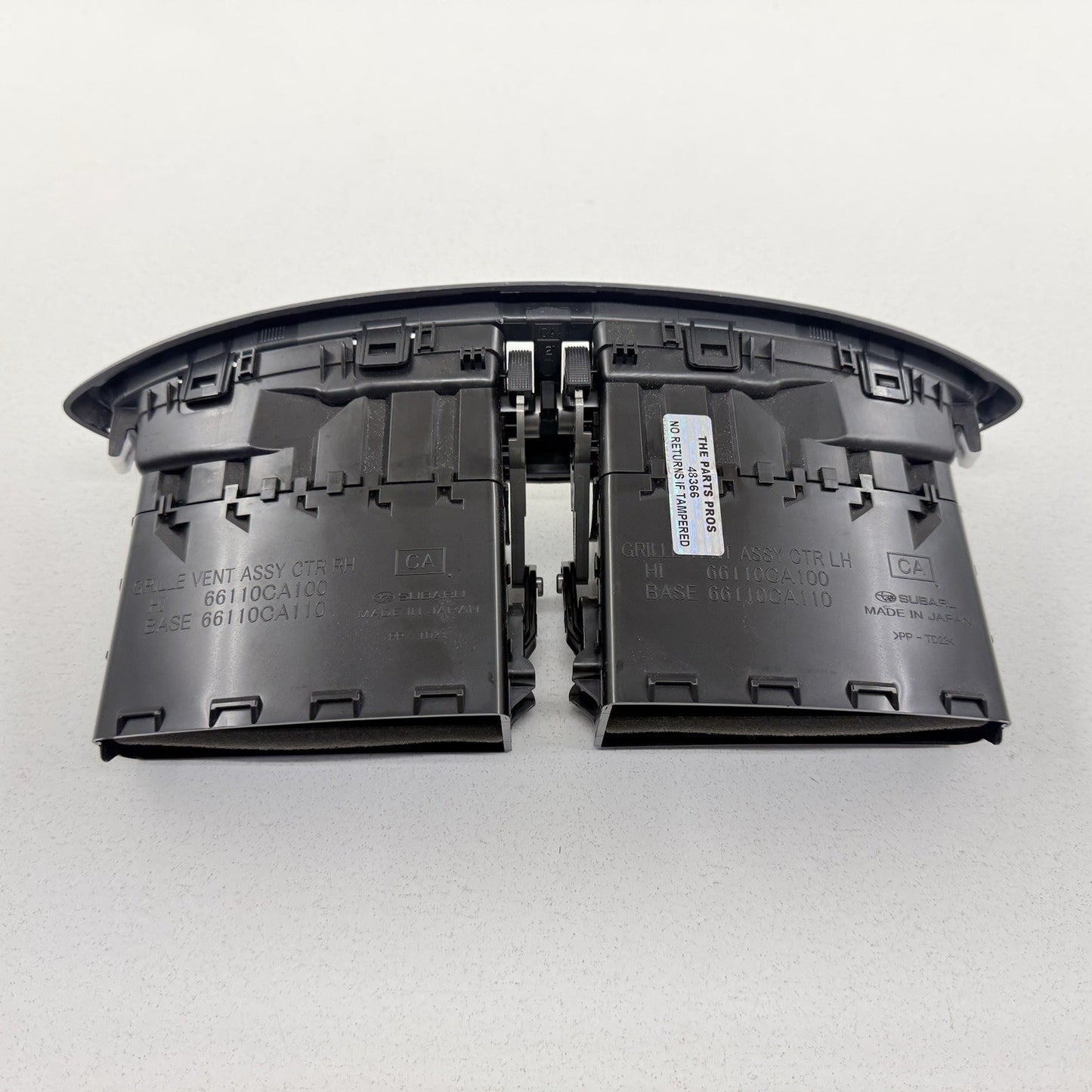 13-20 Subaru BRZ 86 FR-S Dash A/C Air Vent Grill Trim Left Right Center Set OEM