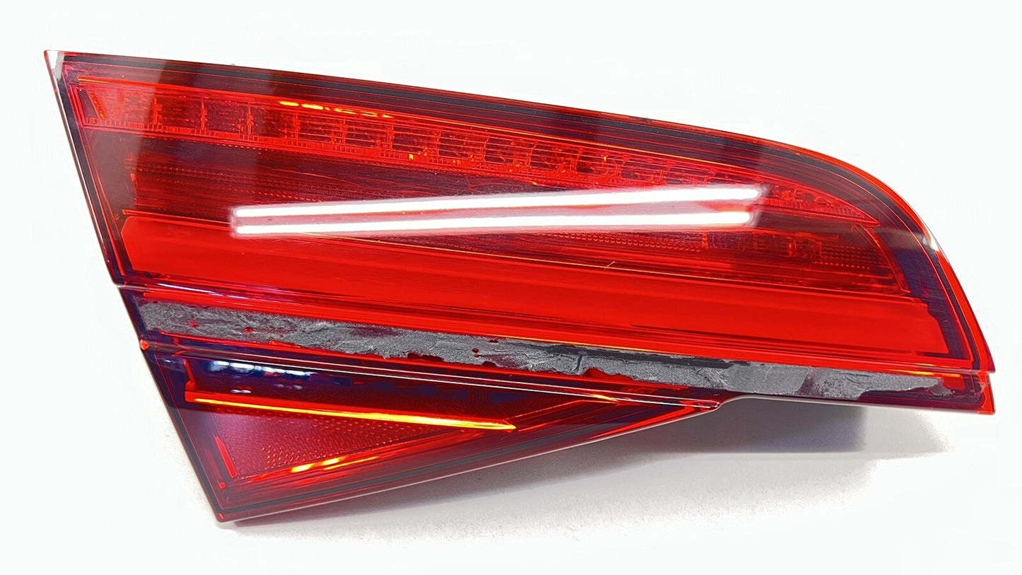 15-18 AUDI A8 S8 DRIVER LEFT REAR INNER TRUNK TAILLIGHT TAIL LIGHT LAMP OEM