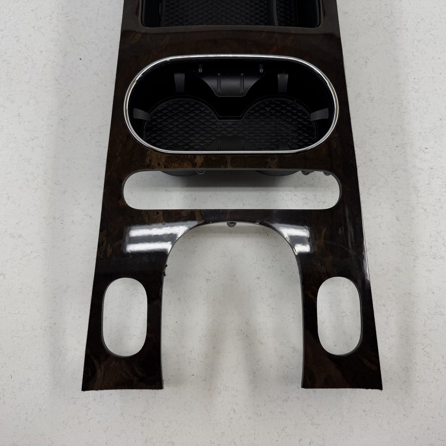 2014-2018 Bentley Flying Spur Center Console Shifter Trim Cup Holder Storage OEM