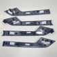 17-24 AUDI A4 INTERIOR TRIM SET DASHBOARD AND DOOR PANEL TRIMS ELLIPSE GRAY OEM