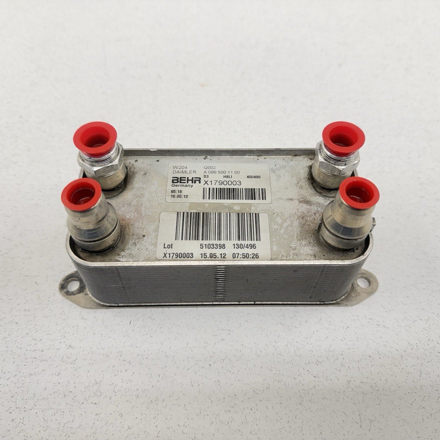 12-14 Mercedes W204 C250 Transmission Oil Cooler Radiator 0995001100 OEM