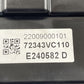 22-23 SUBARU WRX HEATER CORE BOX HVAC ELECTRONIC CONTROL MODULE 72343VC110 OEM