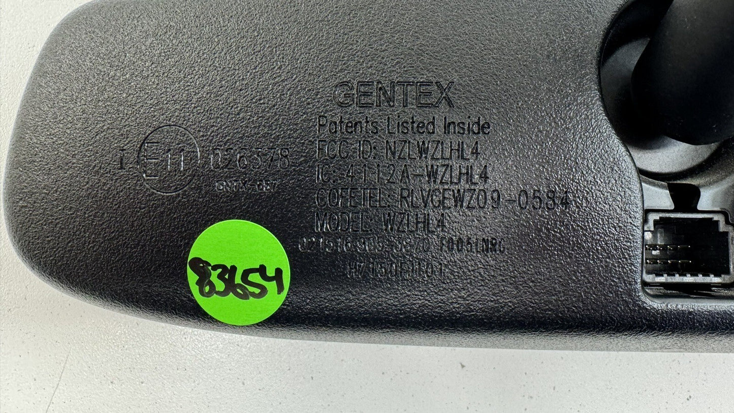 15-17 SUBARU WRX OR STI REAR VIEW MIRROR HOMELINK COMPASS H7150FJ101 OEM