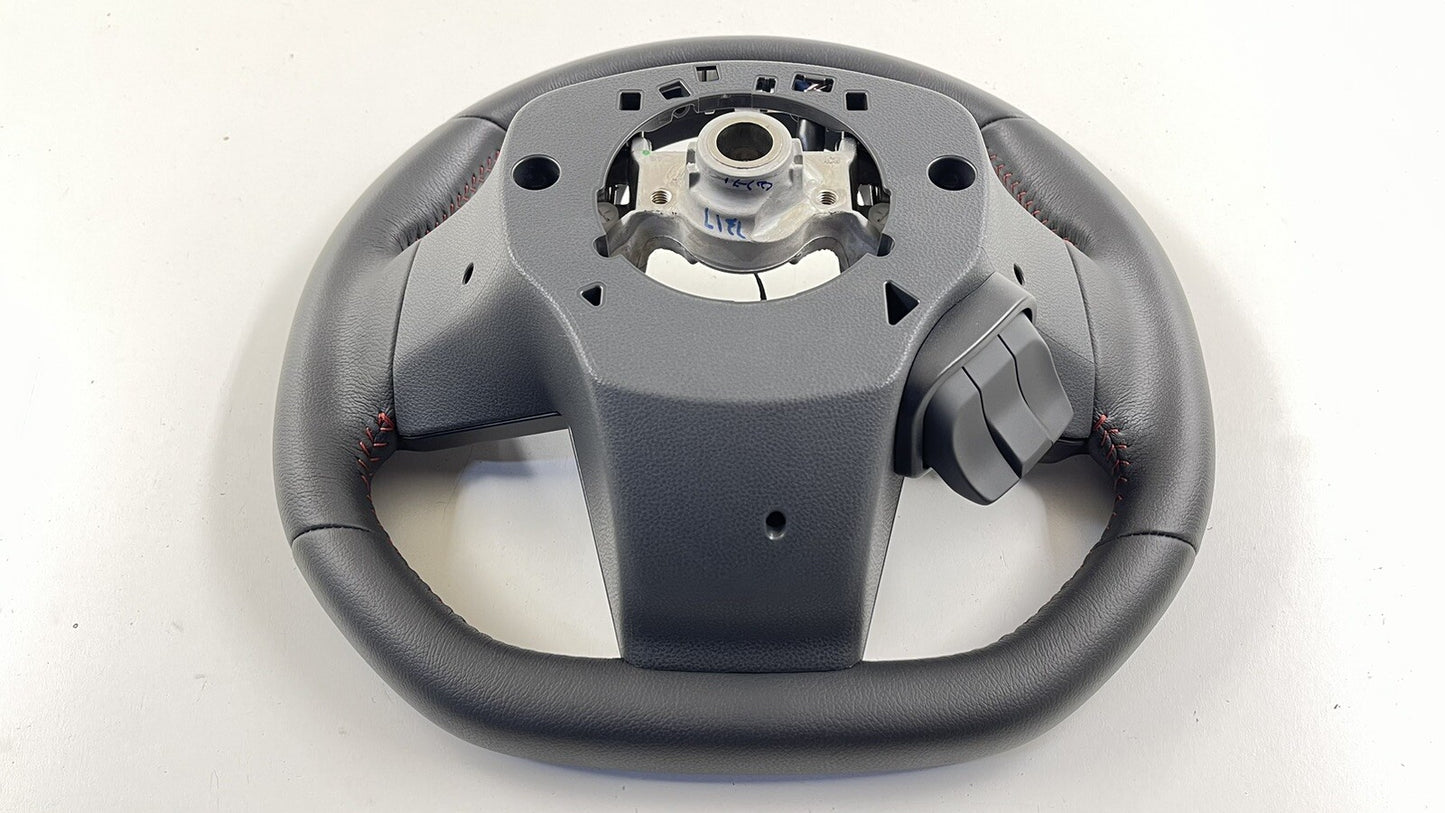 22-26 Subaru WRX Driver Steering Wheel With Paddle Shifters Leather Black OEM