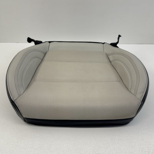 24-26 Ford Mustang Driver Left Front Lower Seat Cushion Leather Space Gray OEM