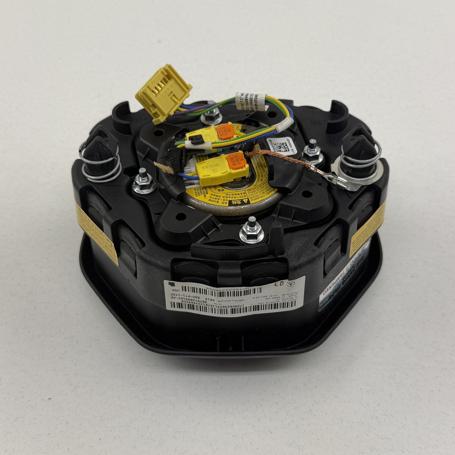 2012-2014 Mercedes-Benz C250 W204 Driver Steering Wheel Airbag Air Bag Black OEM