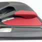 2024 ACURA INTEGRA TYPE S LEFT REAR DOOR PANEL COVER TRIM BLACK AND RED OEM
