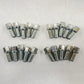 17-25 AUDI A4 WHEEL LUG BOLT WITH BLACK COVER CAP COMPLETE SET 4W0601173E OEM